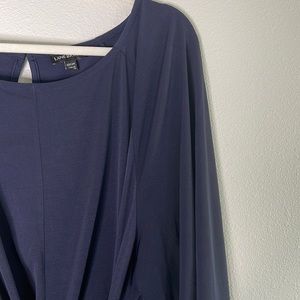 LANE BRYANT | Short Sleeve Waist Wrap Top | PLUS SIZE